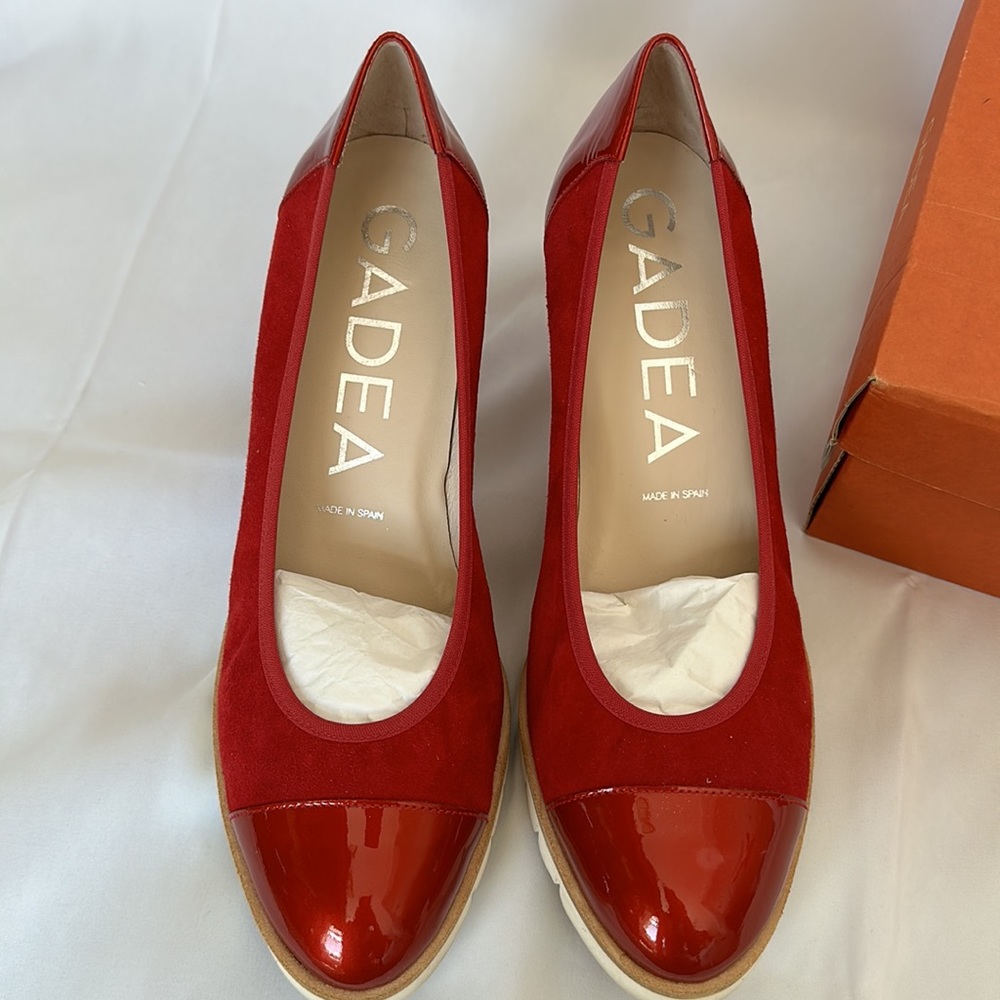 Gadea Ruby Red Pumps! - image 3